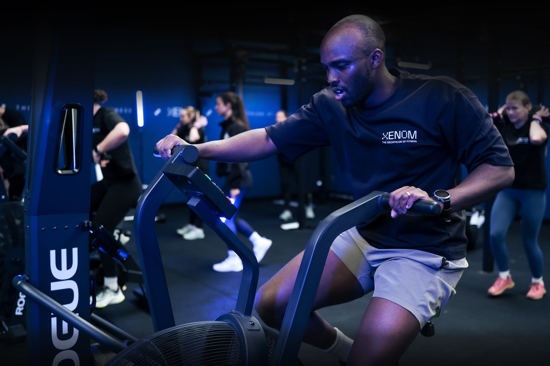 60s Max Cal Echo Bike